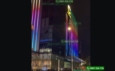 Chiếu sáng mĩ thuật tòa nhà Crescent mall