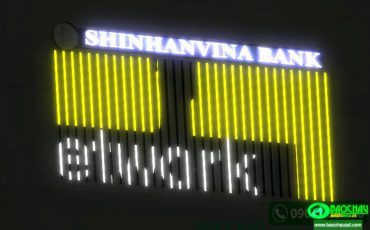 Chiếu sáng mỹ thuật Ngân Hàng SinhanVina Bank