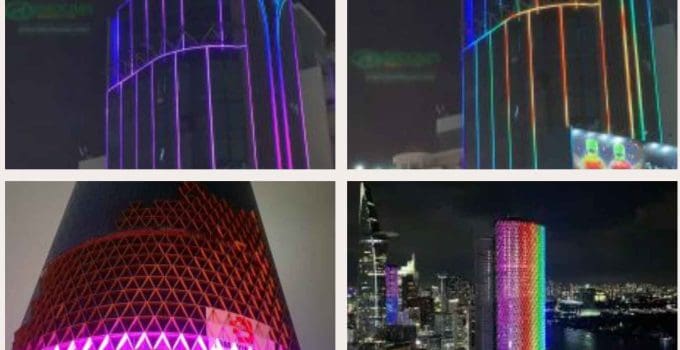 Chiếu sáng Facade: Tạo Điểm Nhấn Ấn Tượng Cho Công Trình