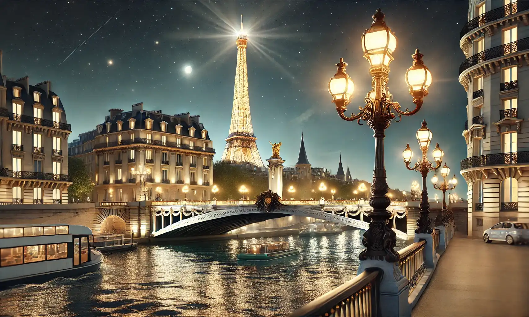 Dự án chiếu sáng đô thị tại Paris