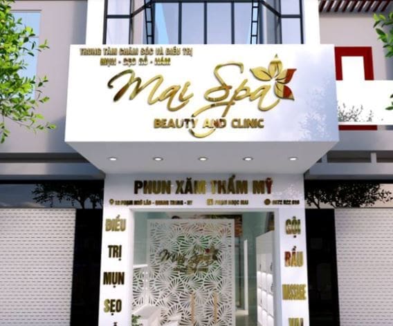 bảng hiệu nail inox
