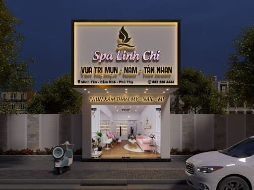 bảng hiệu nail