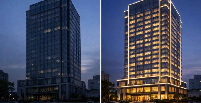 Đèn LED Trang Trí Mặt Tiền: Giải Pháp Chiếu Sáng Kiến Trúc Đẳng Cấp | Bảo Châu AD